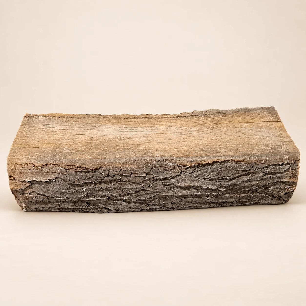 Obrzeże betonowe do ogrodu cegła drewniana 34,5 x 13,5 x 8 cm