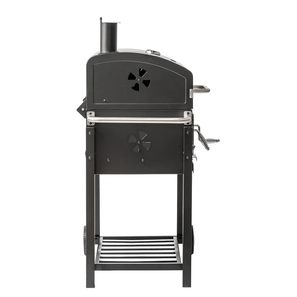 Grill węglowy MIR4525K z kominem w pokrywie - zdjęcie 8