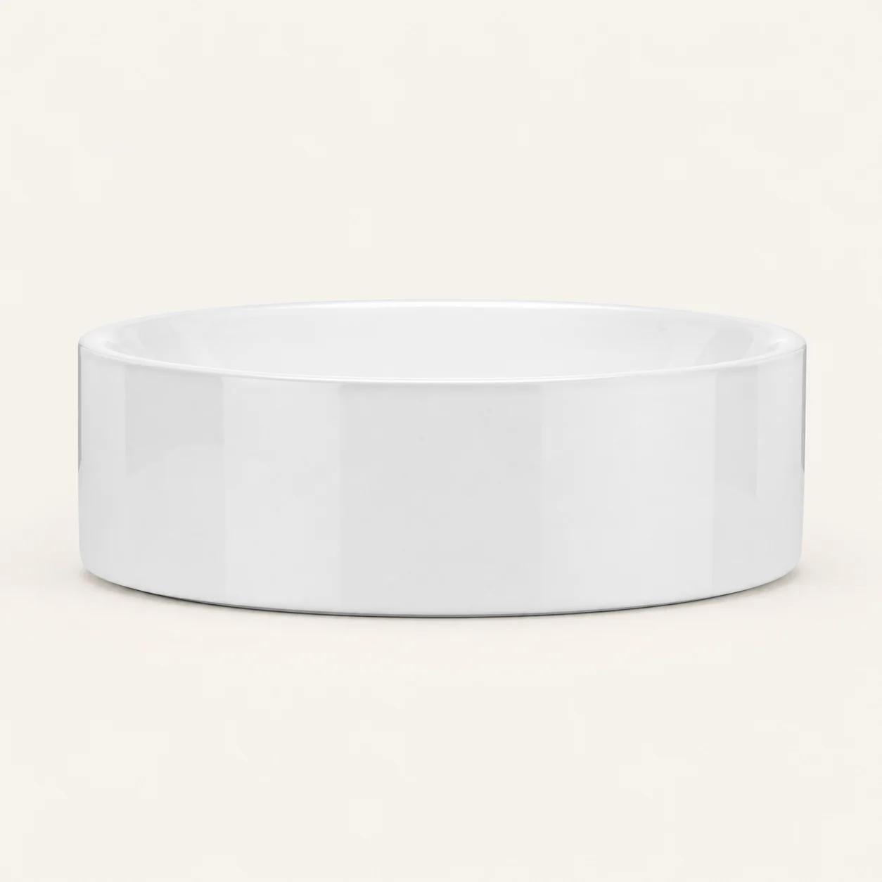 MIRAN - Umywalka ceramiczna nablatowa - biały - zdjęcie 3
