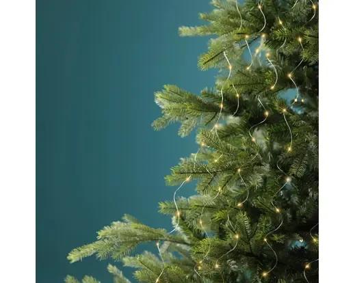 DRUCIKI CHOINKOWE PĘCZEK BUNCH LIGHTS 640 LED – CIEPŁA BIEL (1,9m) Z TIMEREM