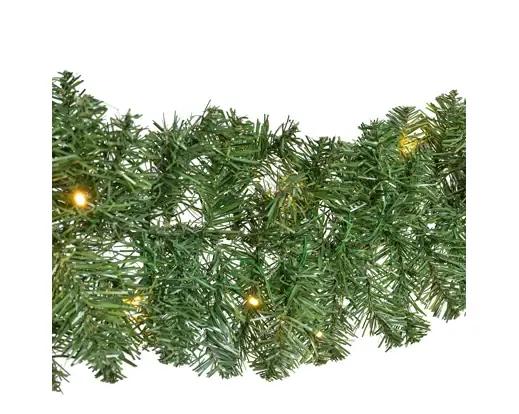 PODŚWIETLANA GIRLANDA ŚWIĄTECZNA IMPERIAL 270 cm – 50 DIOD LED Z TIMEREM