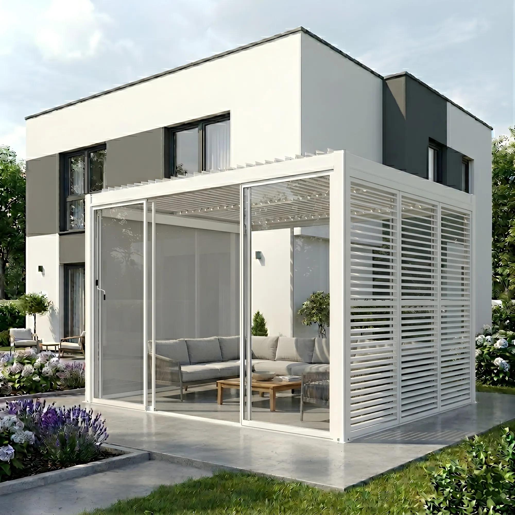 Pergola LUXE 3x4x2.5m biała z LED - zdjęcie 3