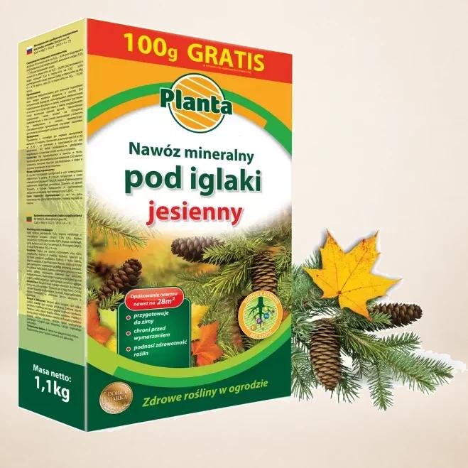 Nawóz Planta 1kg pod iglaki jesienny