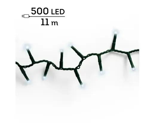 Lampki Choinkowe 500 LED Lumineo Compact 11m Zimna Biel (Cool White)