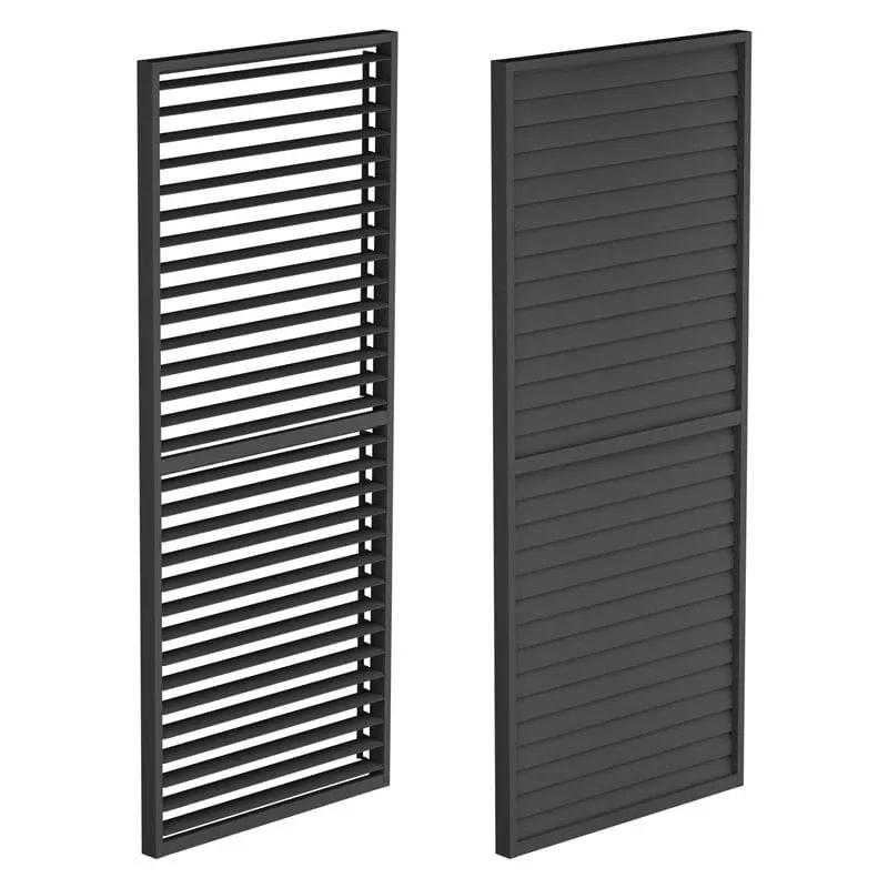 Panel żaluzjowy (R) LUXE 90x238cm do 3m antracyt