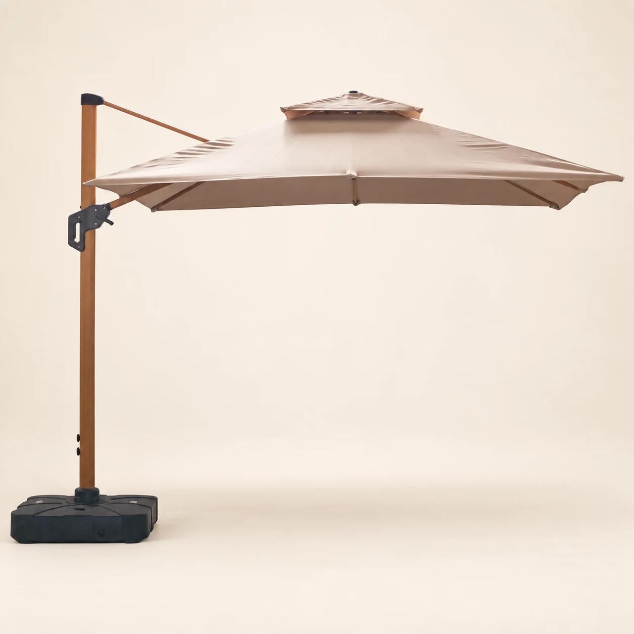 Parasol ogrodowy Roma MID beż