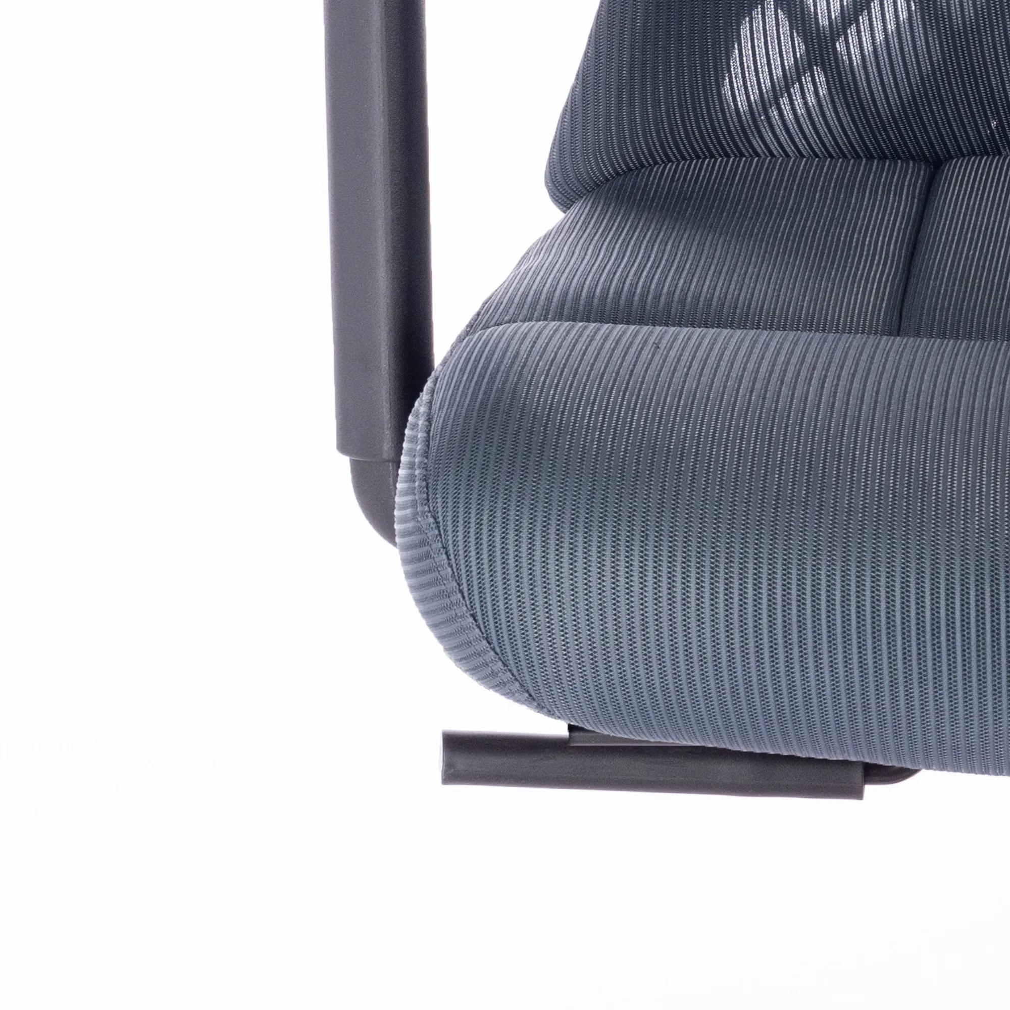 Fotel biurowy Avery ergonomiczny szaroniebieski - zdjęcie 5