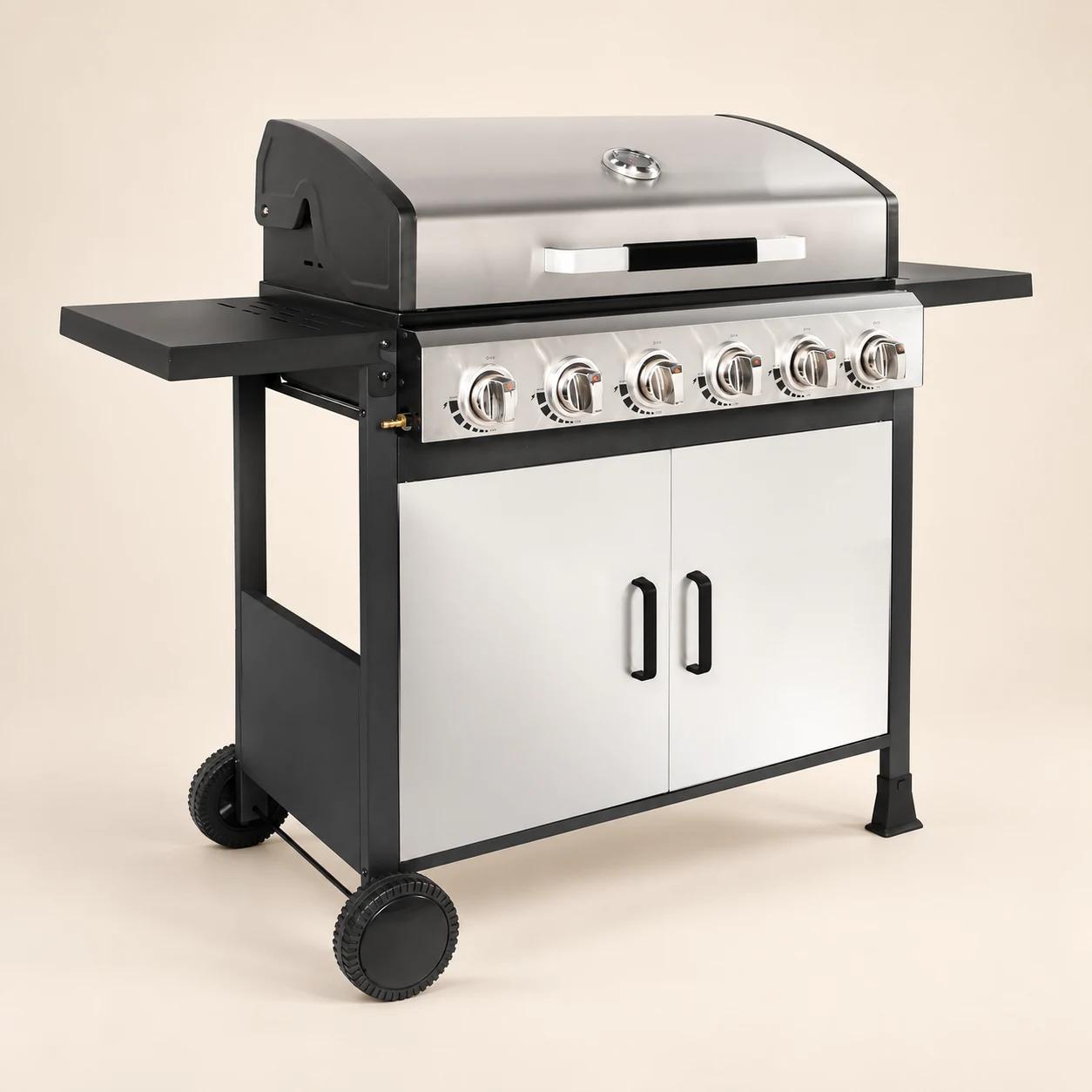 Grill gazowy Brenner G6N z 6 palnikami