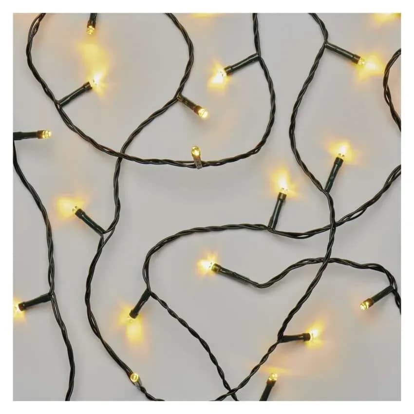EMOS Łańcuch Choinkowy Bateryjny CLASSIC 80 LED 5,6m (Ciepła Biel) – IP44 z Timerem