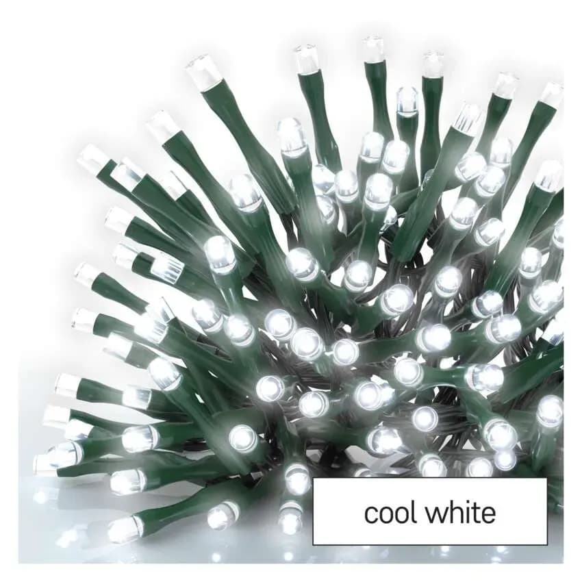 EMOS Oświetlenie Świąteczne Sople Kurtyna 600 LED 10m (Zimna Biel) – 8 Funkcji