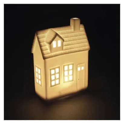 ELEGANCKI DOMEK CERAMICZNY LED – DEKORACJA ŚWIĄTECZNA EMOS DCLW37