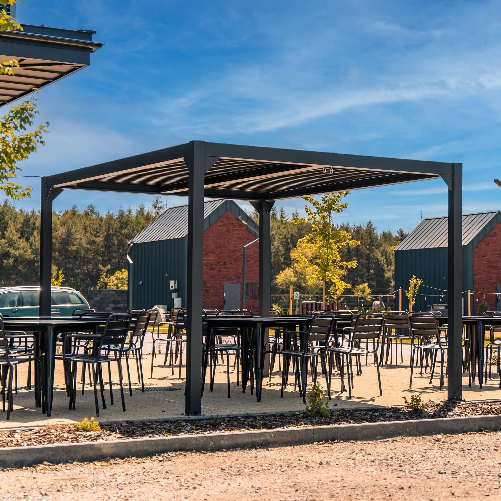 Pergola ogrodowa Luxe 3 x 4 m aluminiowa - zdjęcie 2
