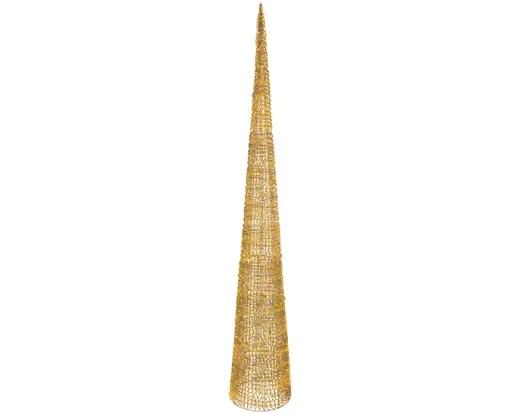 Maxi Stożek Choinka Świetlna 3200 LED 280cm – Ciepła Biel (Twinkle / Flash)