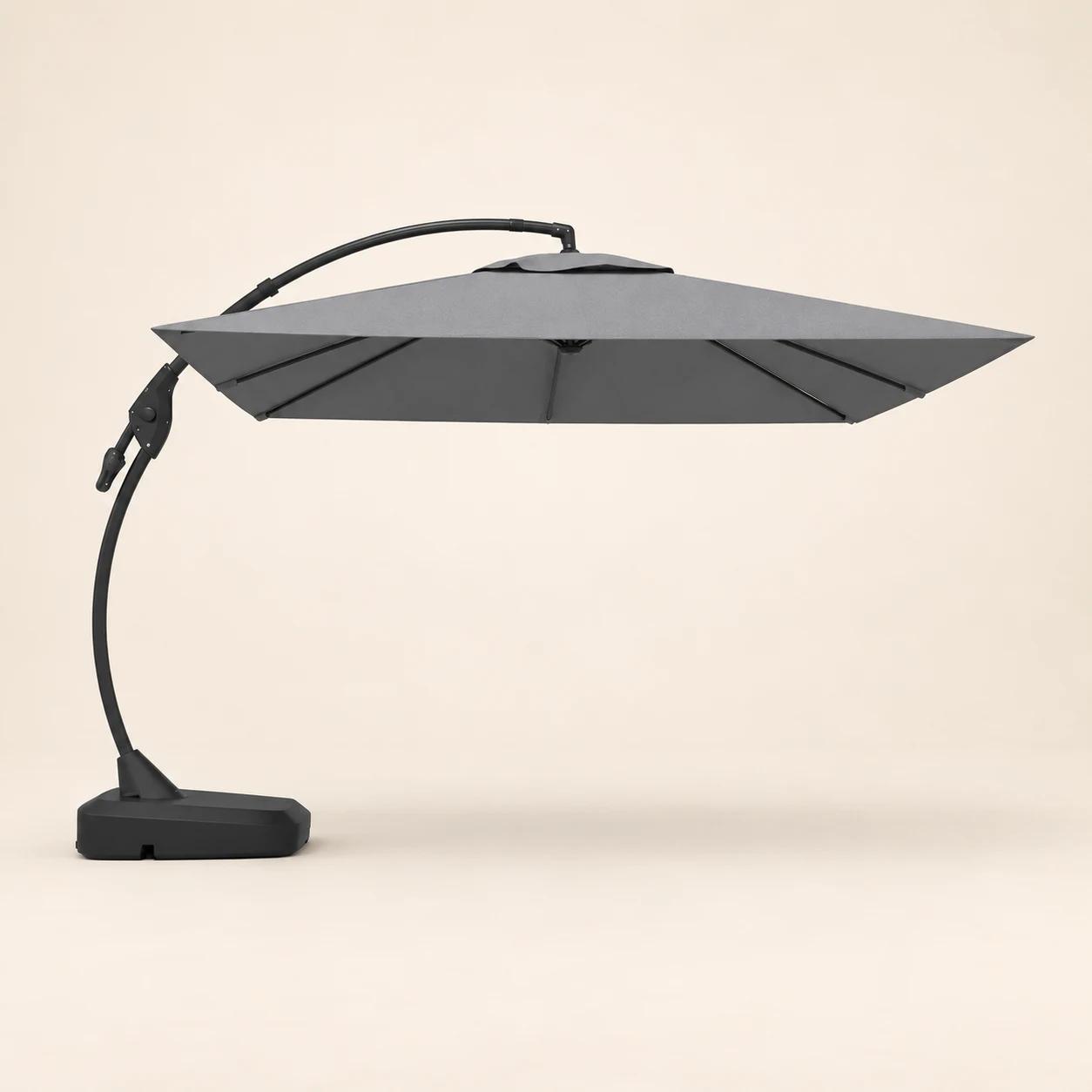 Parasol ogrodowy Solano szary