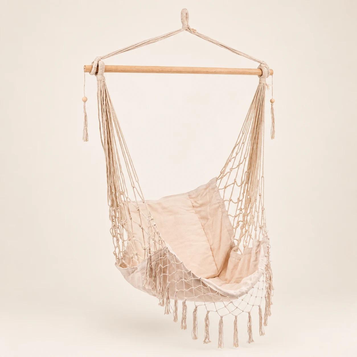 Fotel wiszący Brasil Classic M w stylu boho