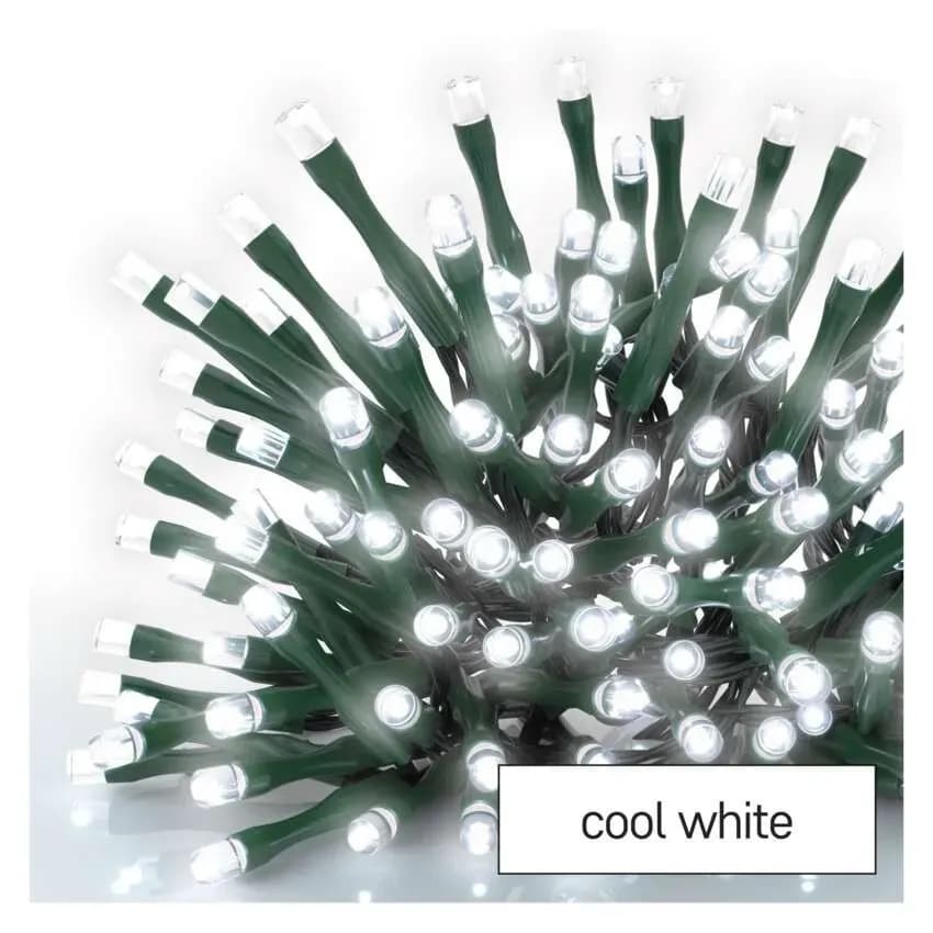 EMOS Łańcuch Choinkowy CLASSIC 200 LED 10m (Zimna Biel) – Do Wnętrz