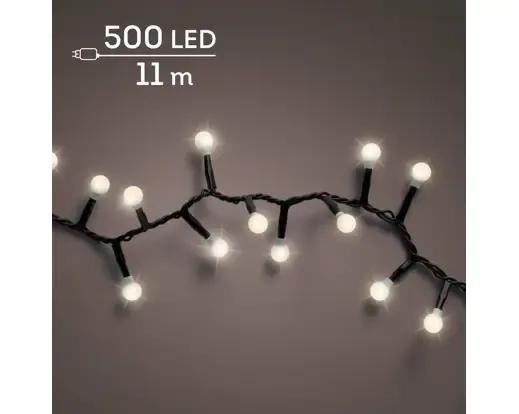 Lampki Choinkowe Kulki 500 LED Lumineo Cherry Compact Twinkle 11m Ciepła Biel