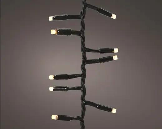 Zestaw Przedłużający Jeżyki LED 200 LED 5m – Classic Warm (Klasyczny Ciepły) Czarny Przewód
