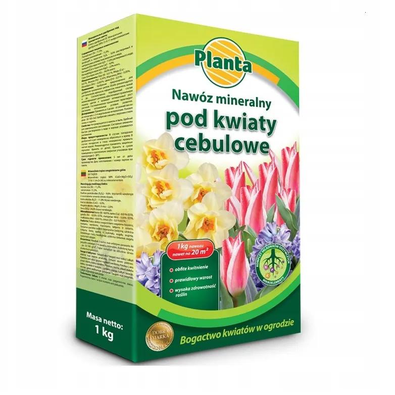 Nawóz Planta 1kg pod kwiaty cebulowe