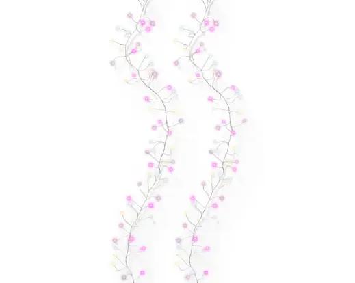 DRUCIKI CHOINKOWE COMPACT TWINKLE 960 LED MULTIKOLOR – GĘSTE LAMPKI 12m Z TIMEREM