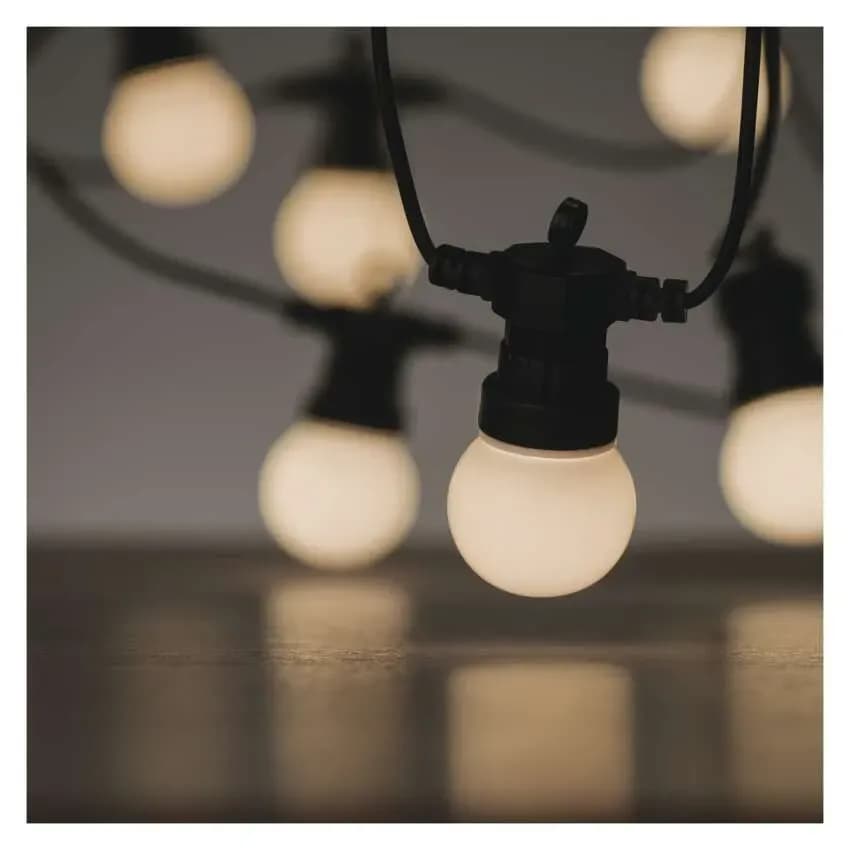 EMOS Girlanda Ogrodowa LED Party Bulbs 10 Żarówek 5m (Ciepła Biel)