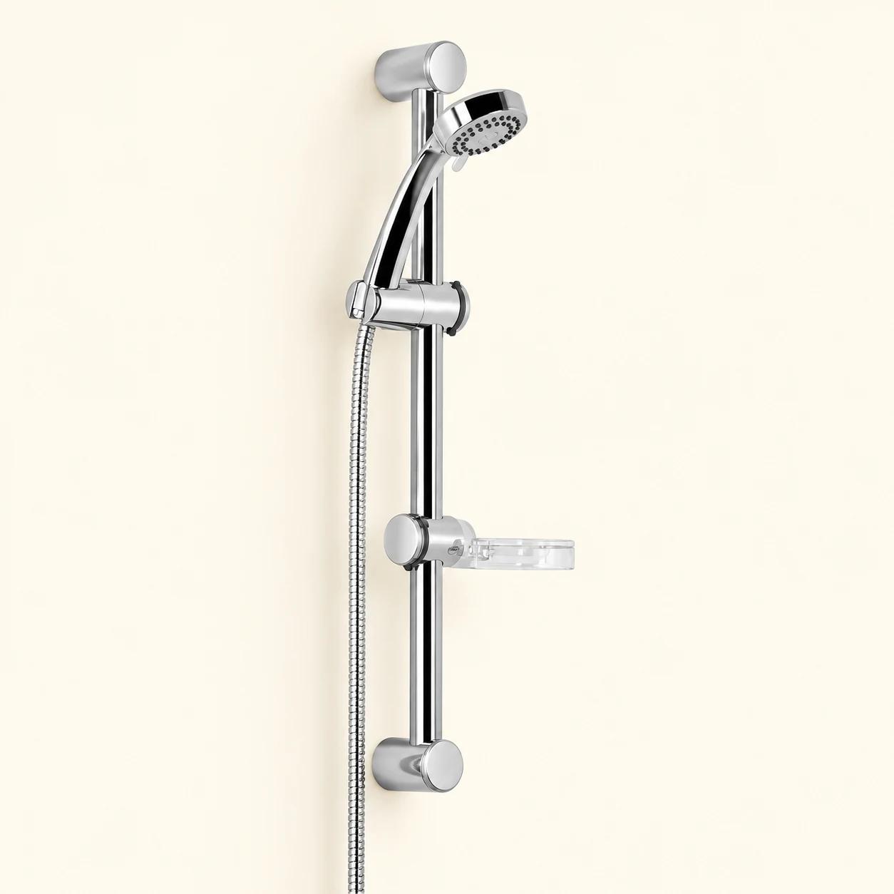 PSB Formic Zestaw natryskowy 3- funkcyjny, słuch. śr 75 mm, wąż natryskowy 150cm (SKU)