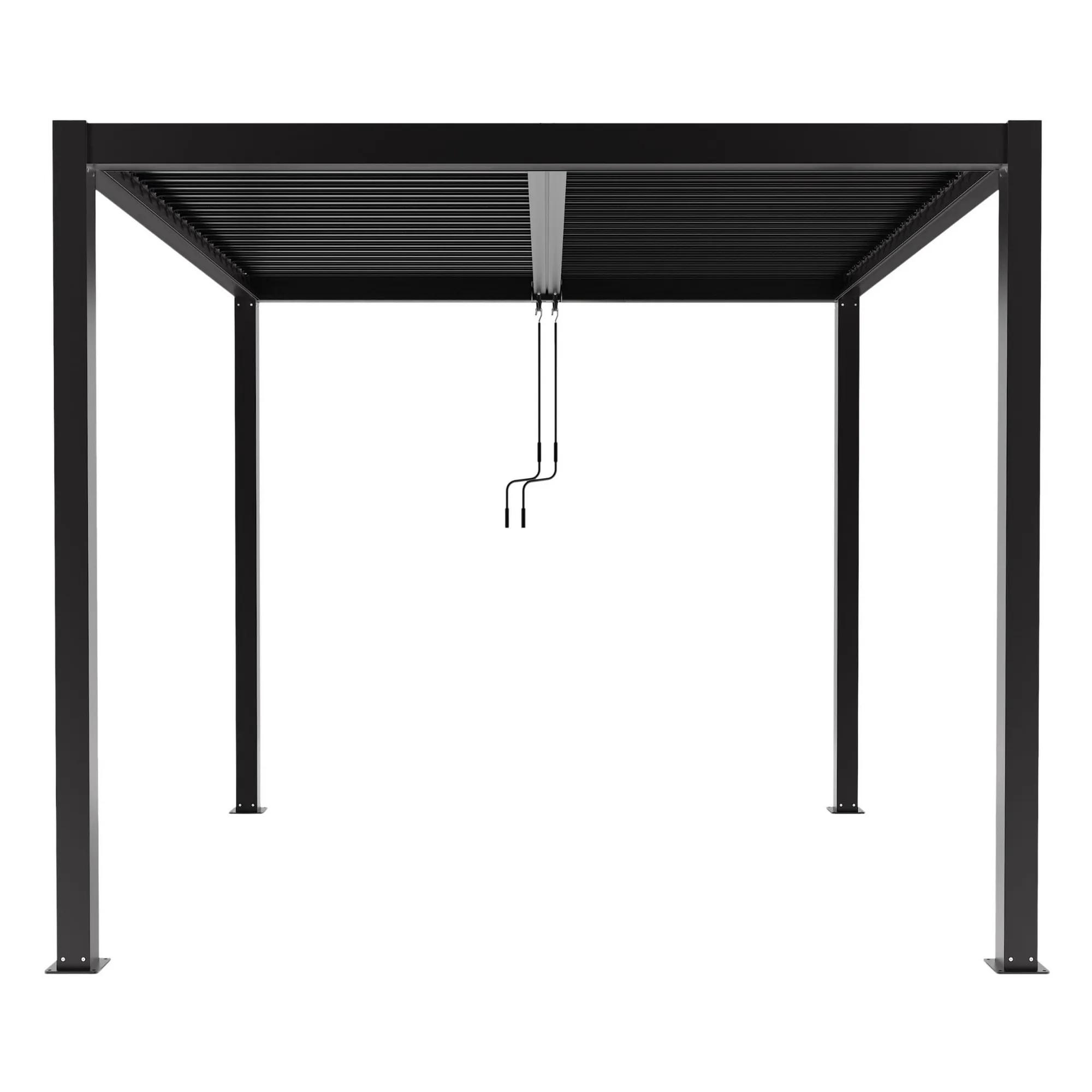 Pergola LUXE 3x4x2.5m antracyt z LED - zdjęcie 2