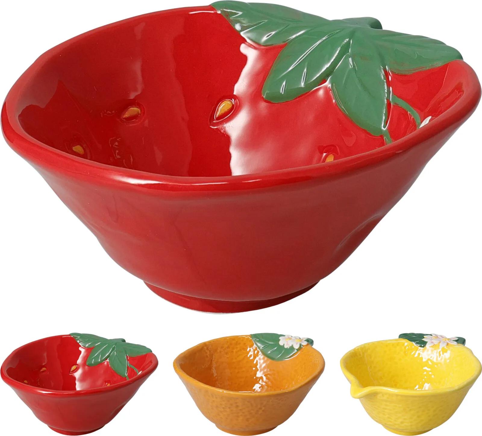 OWOCOWA MISECZKA CERAMICZNA 200 ml – WYJĄTKOWY DESIGN (DOLOMIT)