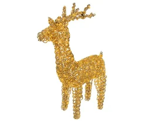 Elegancki Renifer Świecący 3D 800 LED 104cm – Classic Warm & Warm White (Twinkle)
