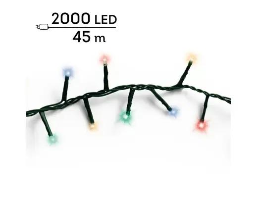 Lampki Choinkowe 2000 LED Lumineo Compact 45m Multikolor (Wielokolorowe)