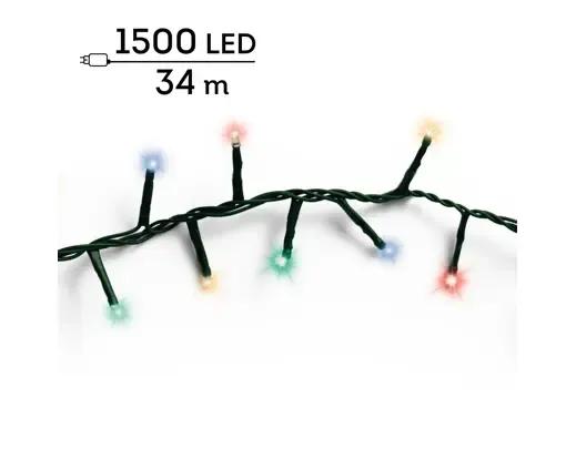 Lampki Choinkowe 1500 LED Lumineo Compact 34m Multikolor (Wielokolorowe)