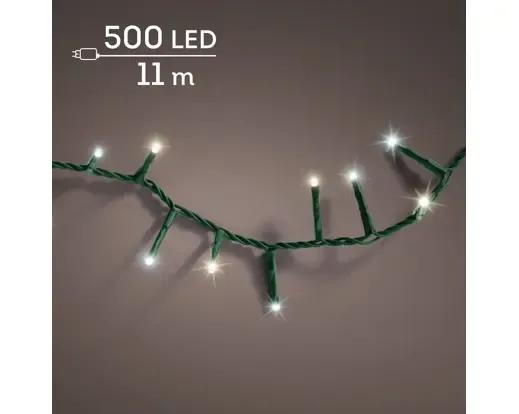 Lampki Choinkowe Lumineo Compact 500 LED 11m Ciepła/Zimna Biel Timer IP44