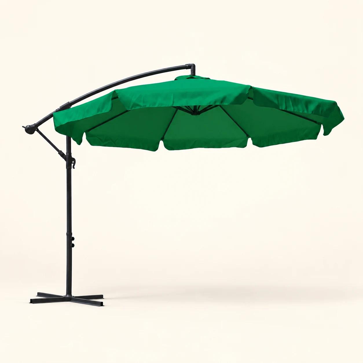 Parasol ogrodowy Czapla zielony