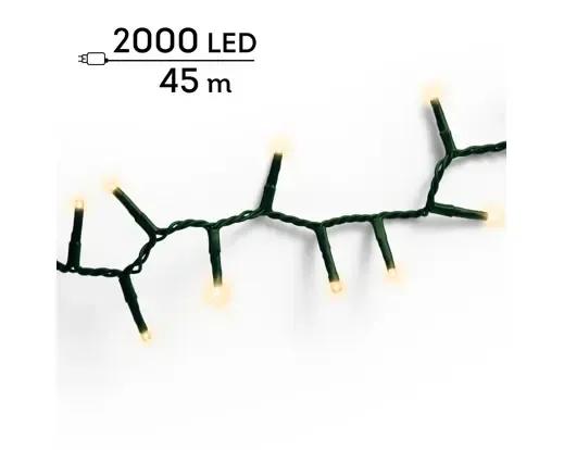 Lampki Choinkowe 2000 LED Lumineo Compact 45m Soft Gold (Subtelny Złoty)