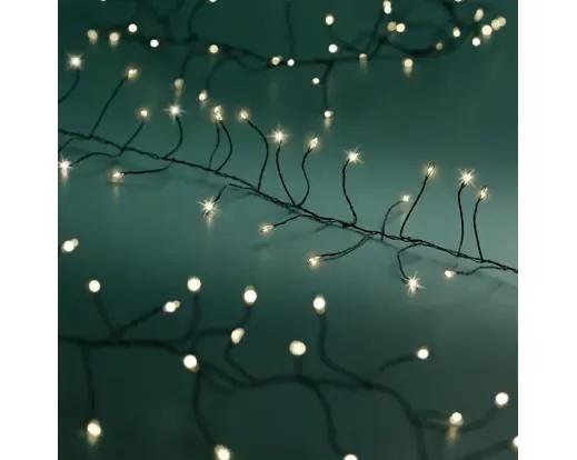 DRUCIKI CHOINKOWE COMPACT TWINKLE 480 LED – GĘSTE LAMPKI 6m Z TIMEREM (CZARNY PRZEWÓD)