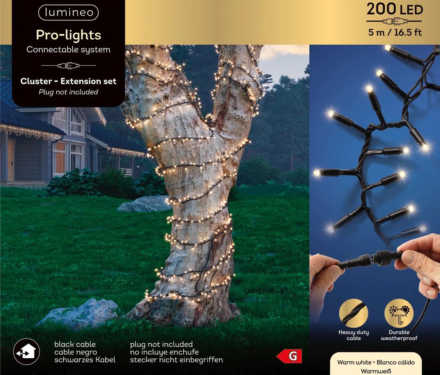 Lampki LED zewnętrzne 500cm-200 LED