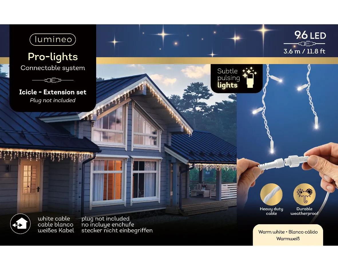 Lampki LED zewnętrzne kyrtyna LED L360.00-H60.00cm-96LED