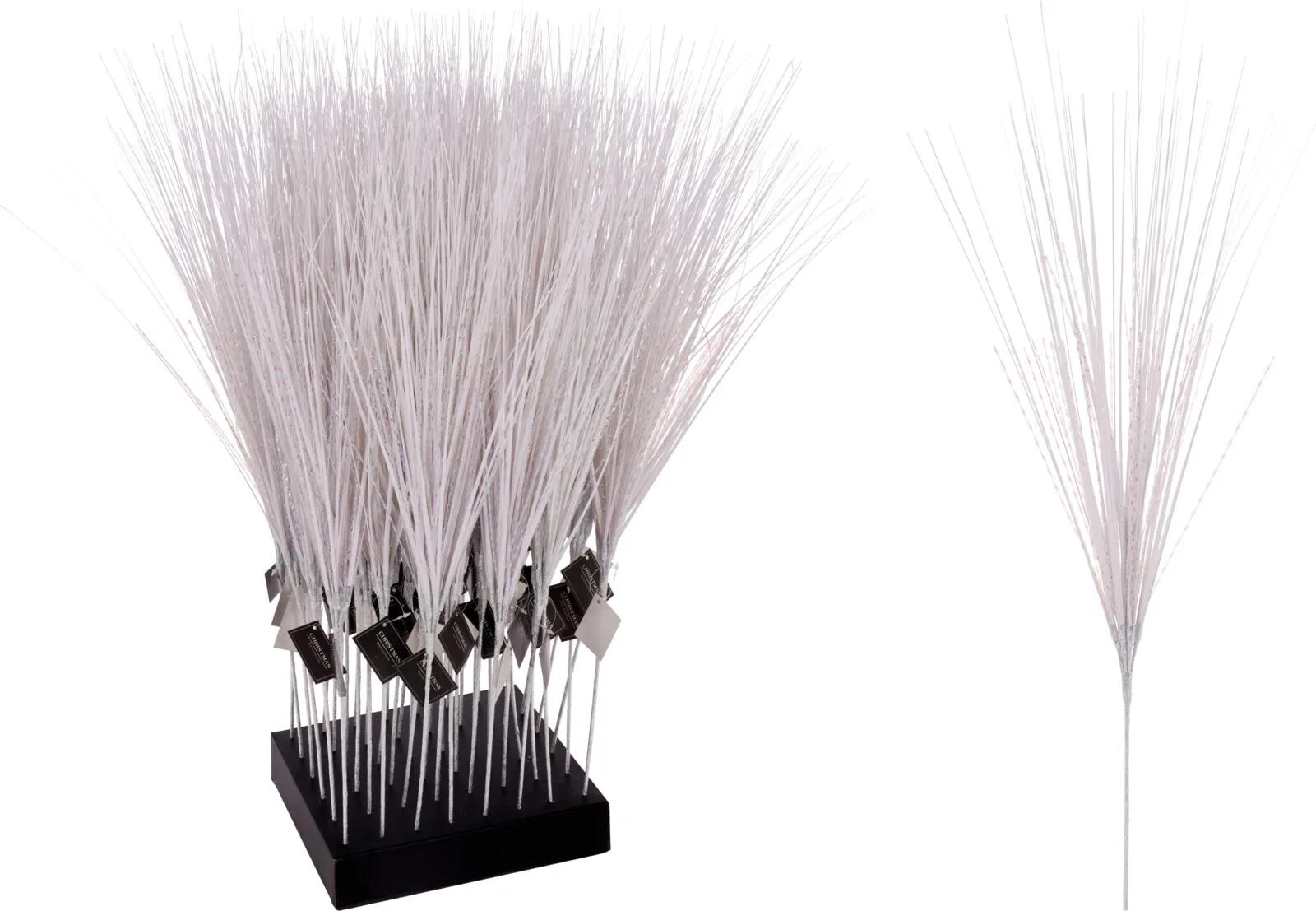 OPALIZUJĄCA GAŁĄZKA DEKORACYJNA – ŚNIEŻNY SPRAY ŚWIĄTECZNY 80 cm