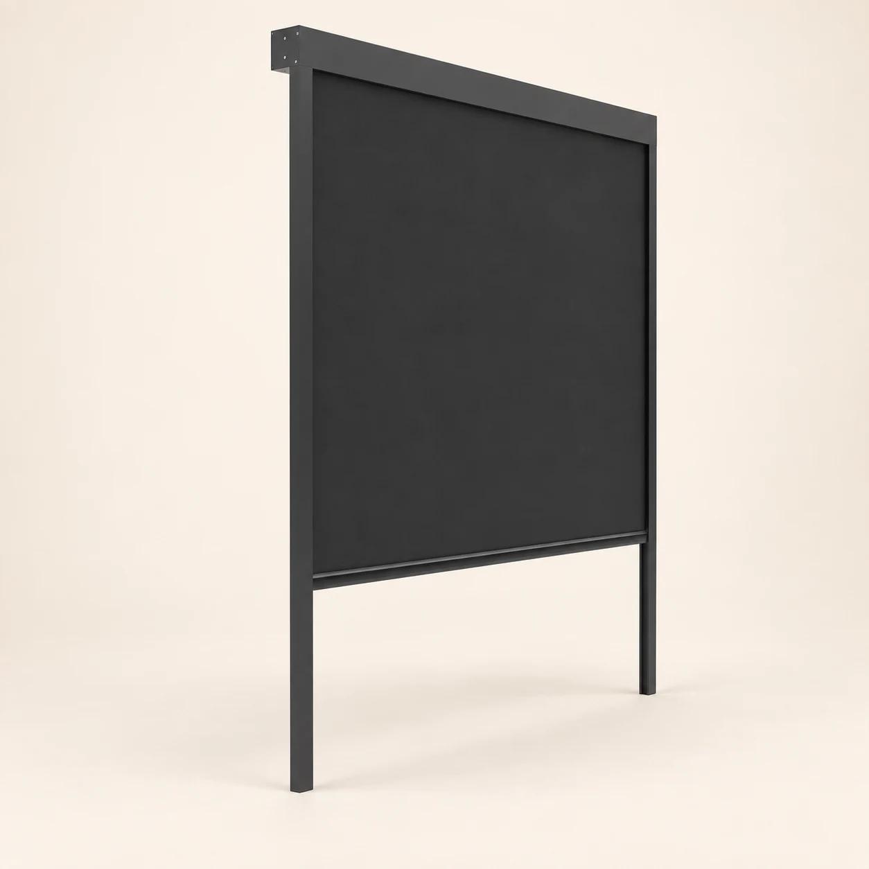 Markiza elektryczna LUXE 370x238cm do 4m antracyt