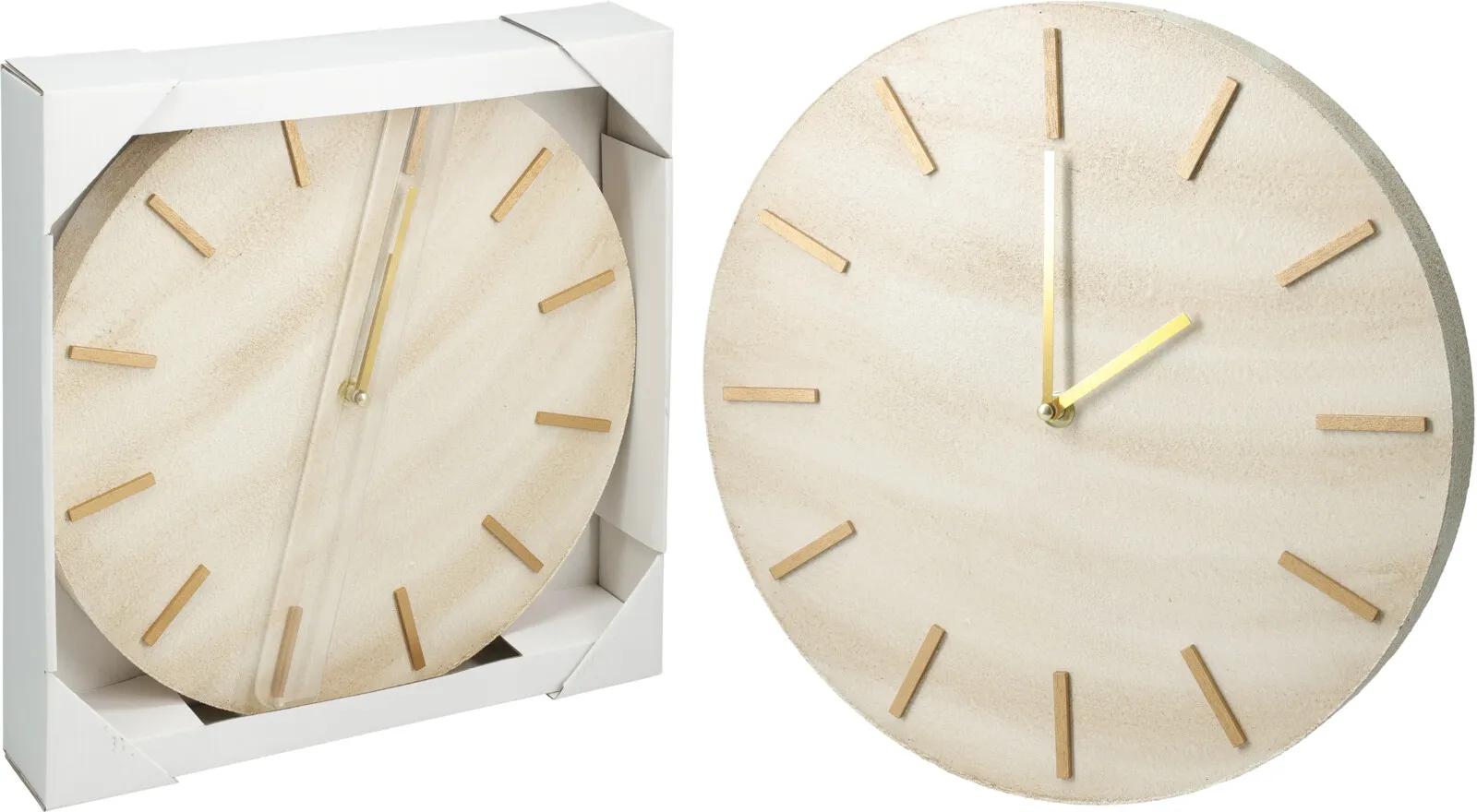 ELEGANCKI ZEGAR ŚCIENNY 30 cm