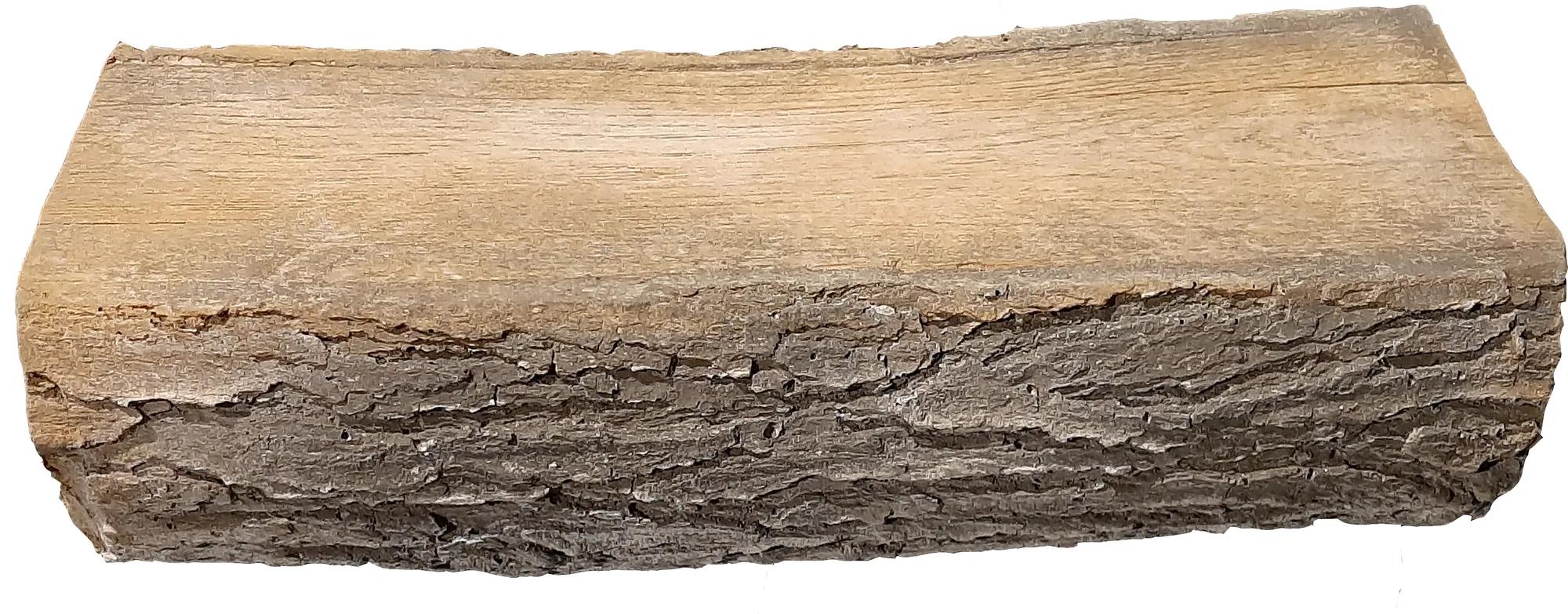 Obrzeże betonowe do ogrodu cegła drewniana 34,5 x 13,5 x 8 cm