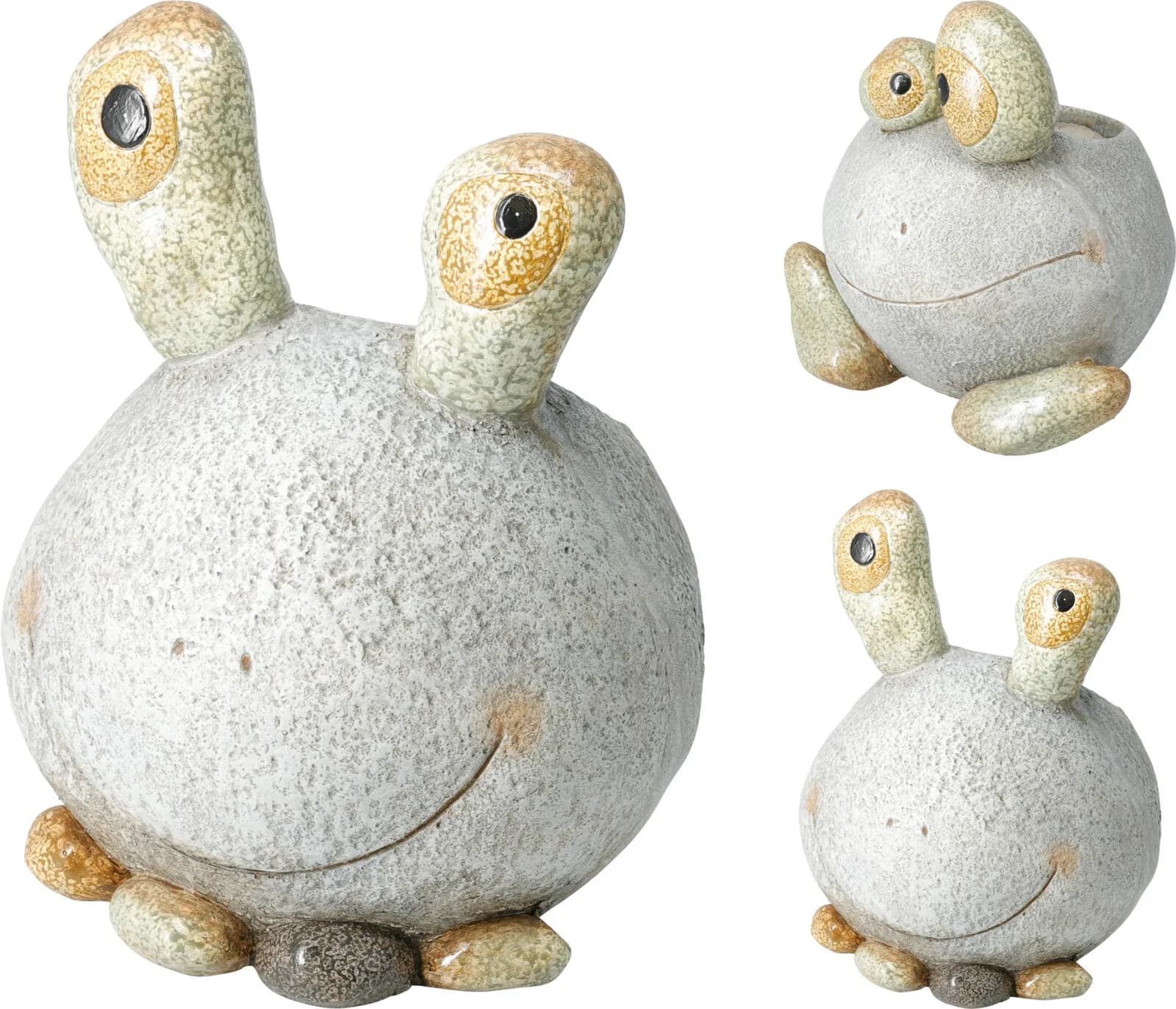 Doniczka Ozdobna Żaba / Ślimak / Żółw z MGO – Stylowa Osłonka Ogrodowa (25 cm)
