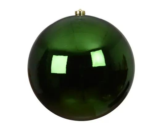 BOMBKA CHOINKOWA XXL NIETŁUKĄCA – 25 cm, ZIELONY POŁYSK