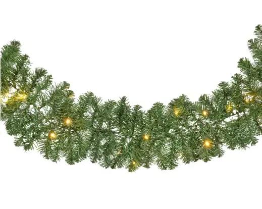 PODŚWIETLANA GIRLANDA ŚWIĄTECZNA IMPERIAL 270 cm – 50 DIOD LED Z TIMEREM