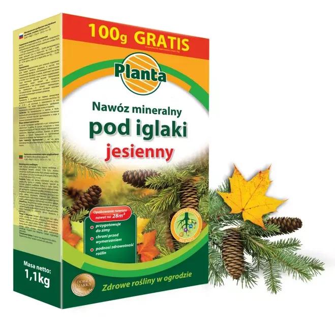 Nawóz Planta 1kg pod iglaki jesienny